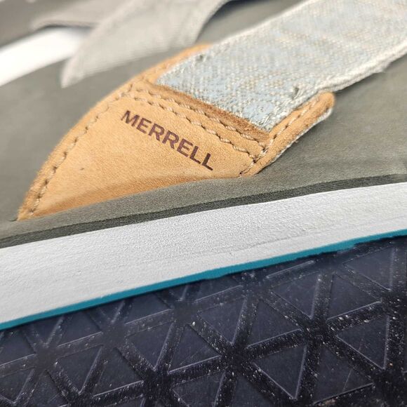 Merrell Women's Size 9 Gray Flip Flop Sandals Shoes - Picture 2 of 7